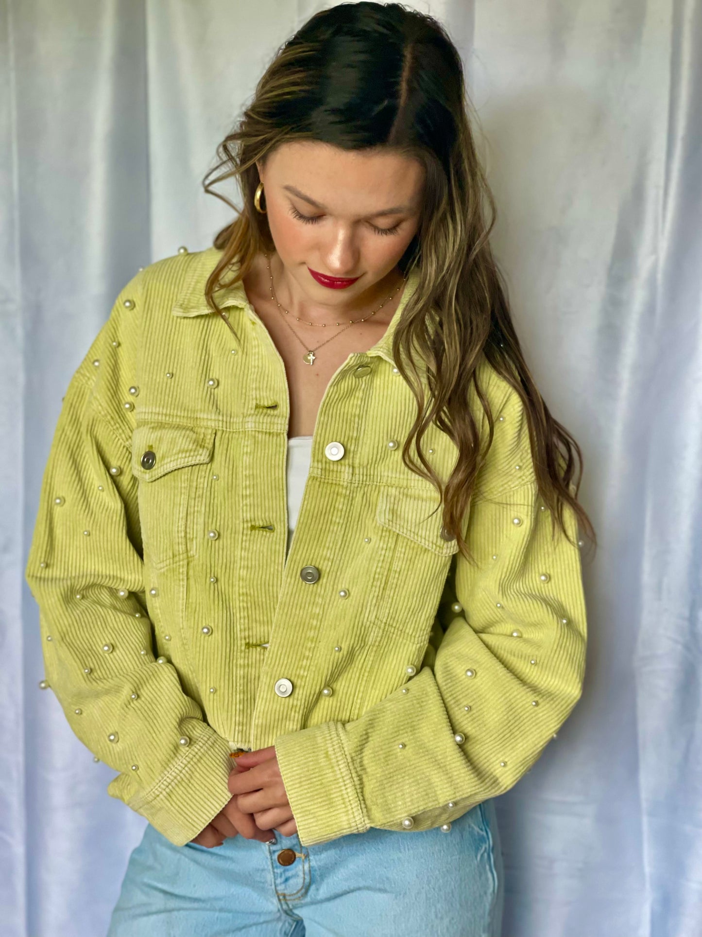 Daphne pearl jacket